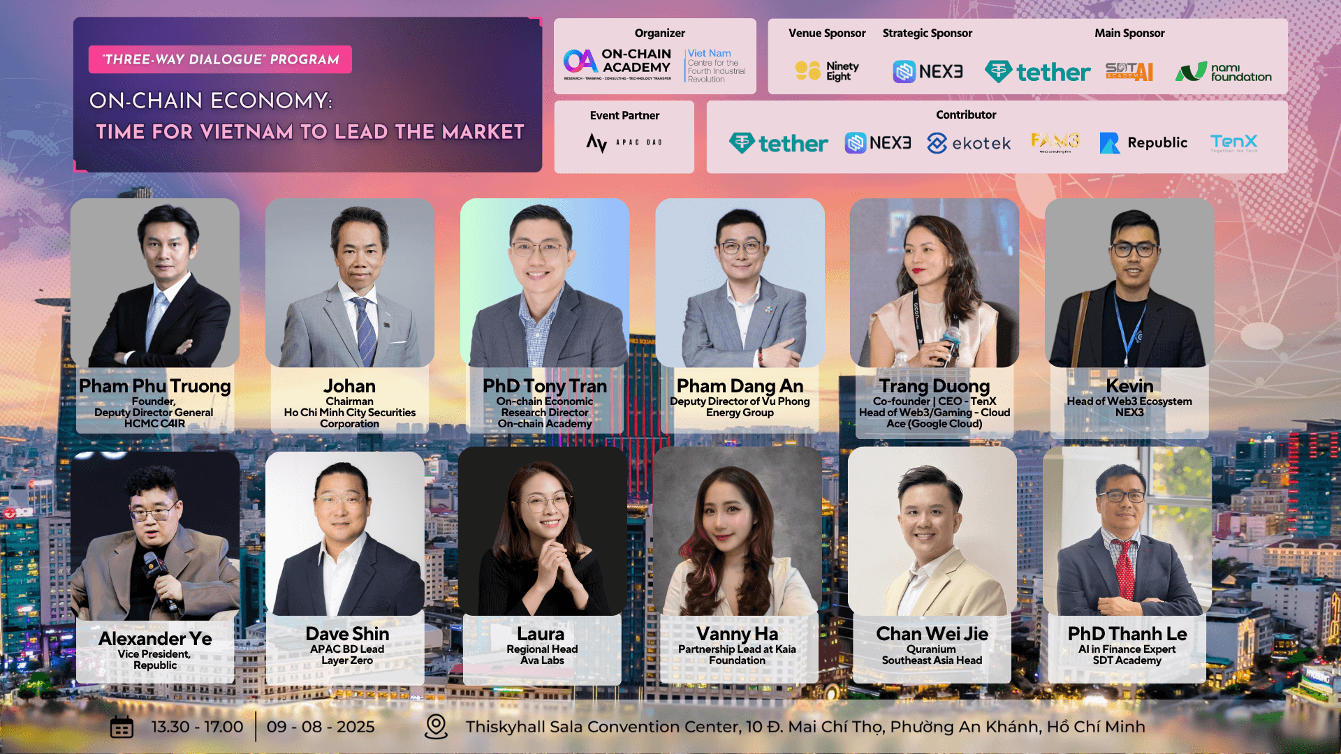 “Three-Way Dialogue” Program: On-chain Economy - Time for Vietnam to Lead the Market